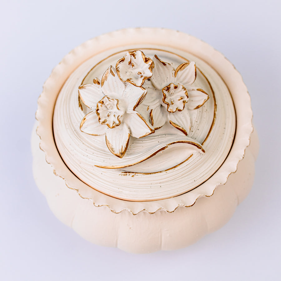 IVORY TRINKET BOX