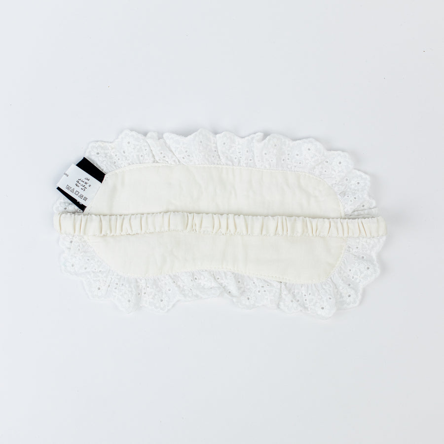 WHITE SLEEPING MASK