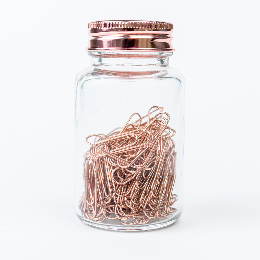 Rose Gold Paper clips