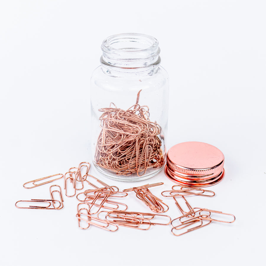 Rose Gold Paper clips