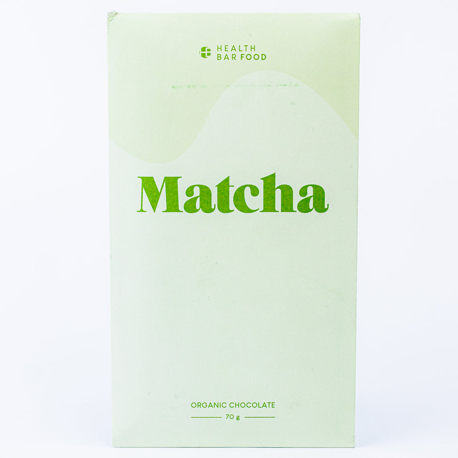 HEALTH BAR Organic Matcha Chocolate